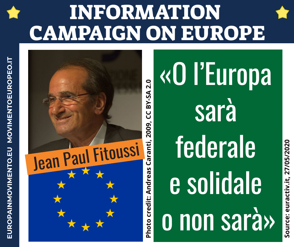 Jean Paul Fitoussi - Information campaign on Europe