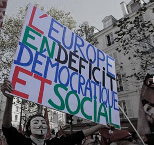 Manifestazione per la democrazia europea (Fonte: ces.ufl.edu)