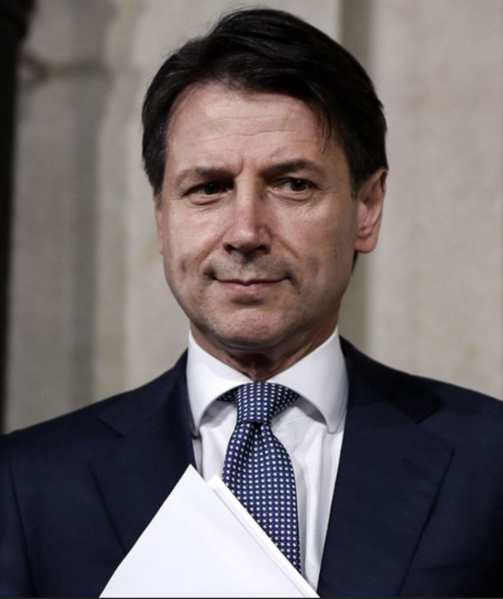 Giuseppe Conte, presidente del Consiglio Italiano
