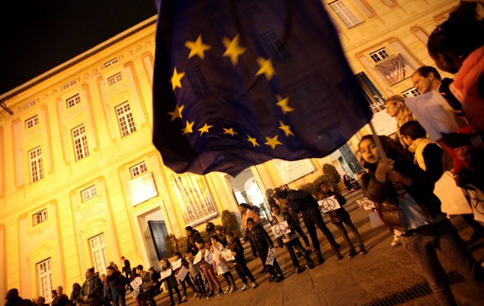 Manifestazione Nuovi Profili, Genova 16 novembre 2015