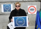 Flashmob Per un'Europa senza frontiere Genova 2016