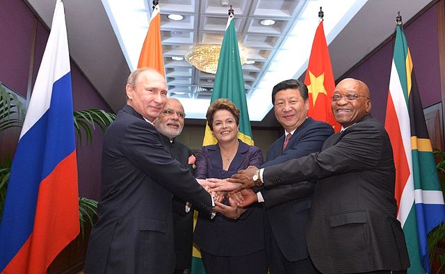 I capi di stato e di governo dei BRICS